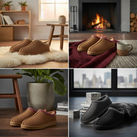 LOFIRA Waterproof Winter Fuzzy Slippers  Warm & Non-Slip